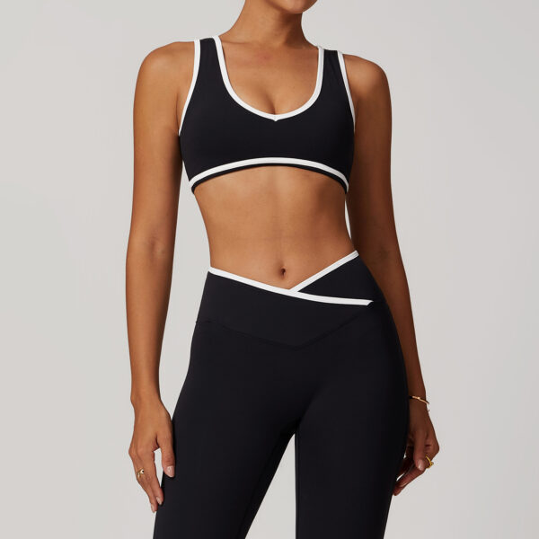 alo yoga set, cross high-waist sports set, women's running and fitness yoga wear