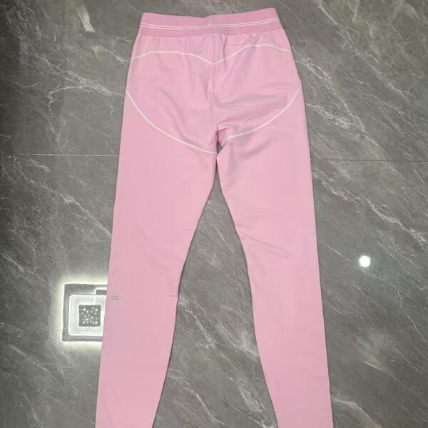 ALO blue and pink fitness high-waisted skinny Pants training set