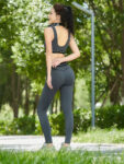 ola yoga set, skin-friendly fabric Pilates two-piece sportswear set
