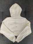 Sweatshirt woman, street style, short cardigan, hooded yoga wear, zippered long-sleeved top, sporty casual jacket