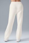 alo straight-leg pants, fashionable women's sports pants, fitness wear, slimming while running, drawstring long pants with a good drape