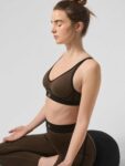 alo yoga set, running and fitness yoga wear