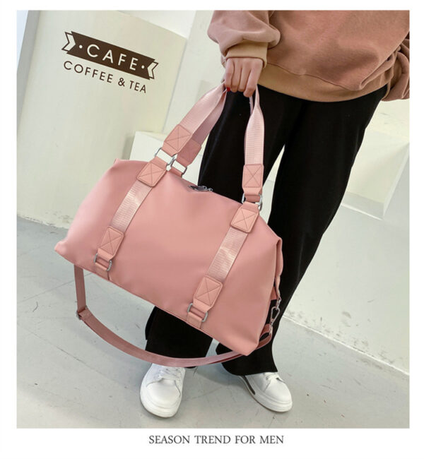 a1o fitness bag, hand-held yoga bag, women's dry-wet separated waterproof large-capacity luggage bag, short travel bag
