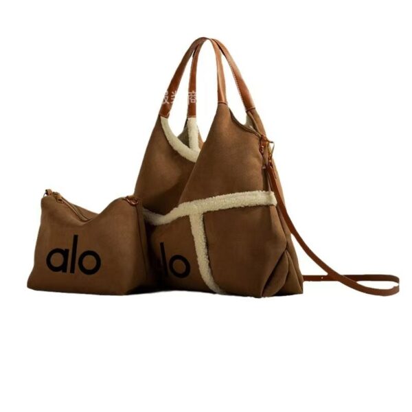 a1o large-capacity, versatile, retro matte single-shoulder bag, hand-held, parent-child commuting tote bag