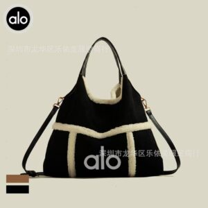 a1o large-capacity, versatile, retro matte single-shoulder bag, hand-held, parent-child commuting tote bag