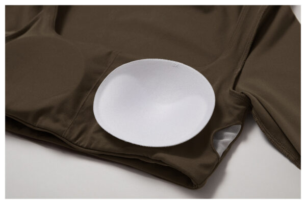 Autumn shockproof nude yoga wear set, quick-drying tight fitness wear, casual sportswear set for women