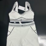 Alo calças de yoga cintura alta encolhimento barriga lifting quadril triplo crash cor yoga shorts fitness running calças de treino mulheres