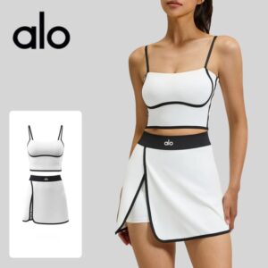 al0 Women's sportswear set, fitness and yoga anti-exposure