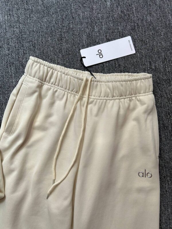ALO 2025 outono novo estilo simples logo casual calças esportivas calças de algodão versátil