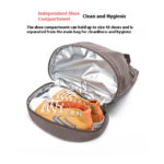 alo dry and wet separation fitness backpack, sports handbag, light luggage, Oxford travel bag