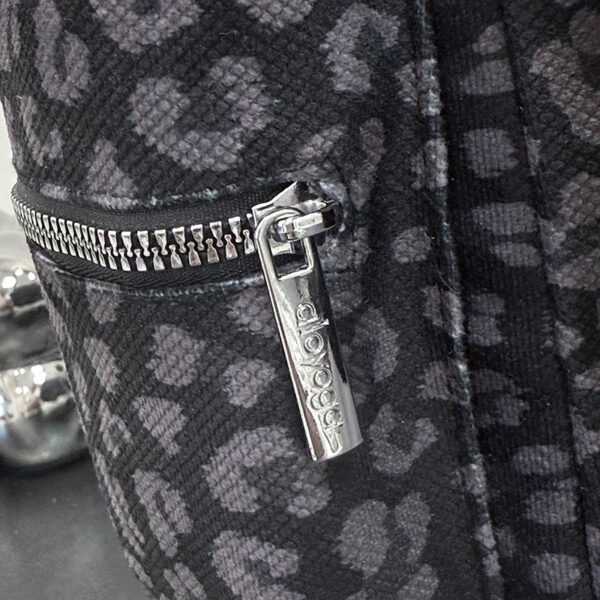 alo leopard Print Messenger bag for women, American retro casual schoolbag, canvas single-shoulder crossbody bag