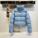 alo puff down cotton-padded jacket is a classic winter thickened and warm stand-up collar loose short sports cotton-padded jacket