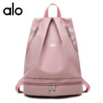 alo dry and wet separation fitness backpack, sports handbag, light luggage, Oxford travel bag