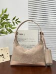 alo cross-border high-end women's single-shoulder bag new versatile and elegant underarm bag, deerskin fleece commuting dumpling bag