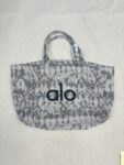 Alo camouflage hand-held yoga bag, Tote single-shoulder bag, canvas bag, large-capacity shopping bag, sports and fitness bag