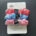 alo hair band, cross-border solid color hair band, French retro medium-sized hair tie, elastic band, fat intestine headwear