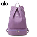alo dry and wet separation fitness backpack, sports handbag, light luggage, Oxford travel bag