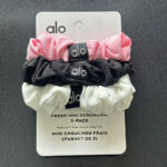 alo hair band, cross-border solid color hair band, French retro medium-sized hair tie, elastic band, fat intestine headwear