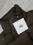 alo puff down cotton-padded jacket is a classic winter thickened and warm stand-up collar loose short sports cotton-padded jacket