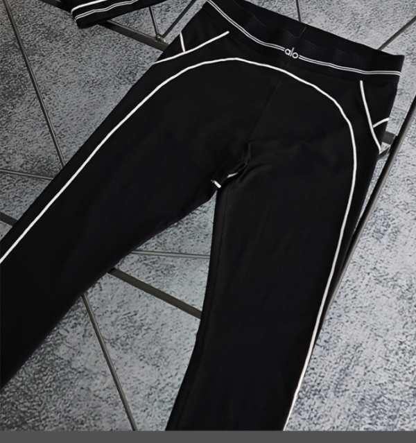 Alo vestuário yoga corrida respirável esportes yoga mulheres calças de treinamento