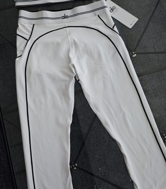 Alo vestuário yoga corrida respirável esportes yoga mulheres calças de treinamento