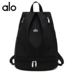 alo dry and wet separation fitness backpack, sports handbag, light luggage, Oxford travel bag