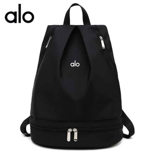 alo dry and wet separation fitness backpack, sports handbag, light luggage, Oxford travel bag