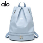 alo dry and wet separation fitness backpack, sports handbag, light luggage, Oxford travel bag