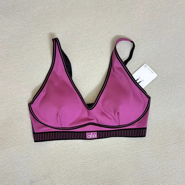 New rose-red ALO yoga and pilates workout set