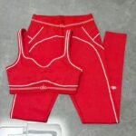 Alo yoga workout set for women - Pilates exercise and fitness apparel