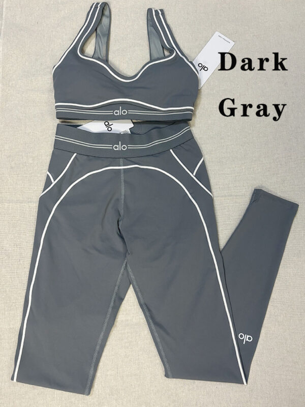Alo yoga workout set for women - Pilates exercise and fitness apparel
